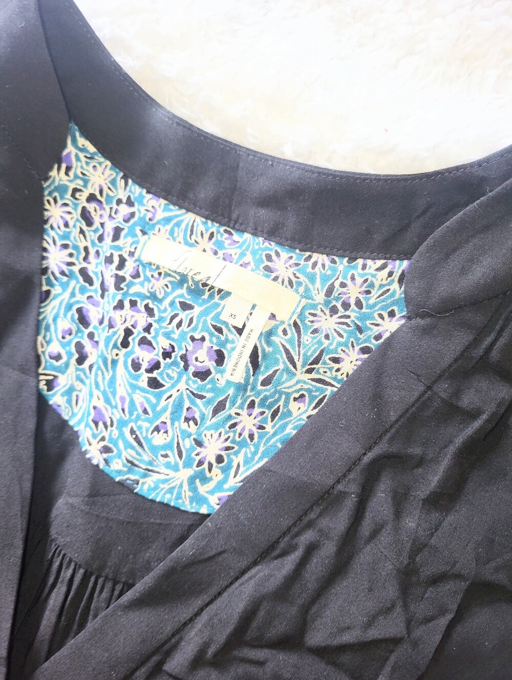 NWOT Anthropologie Floreat Avery Floral Embroidered Peasant Mini Dress Boho XS - Picture 10 of 16